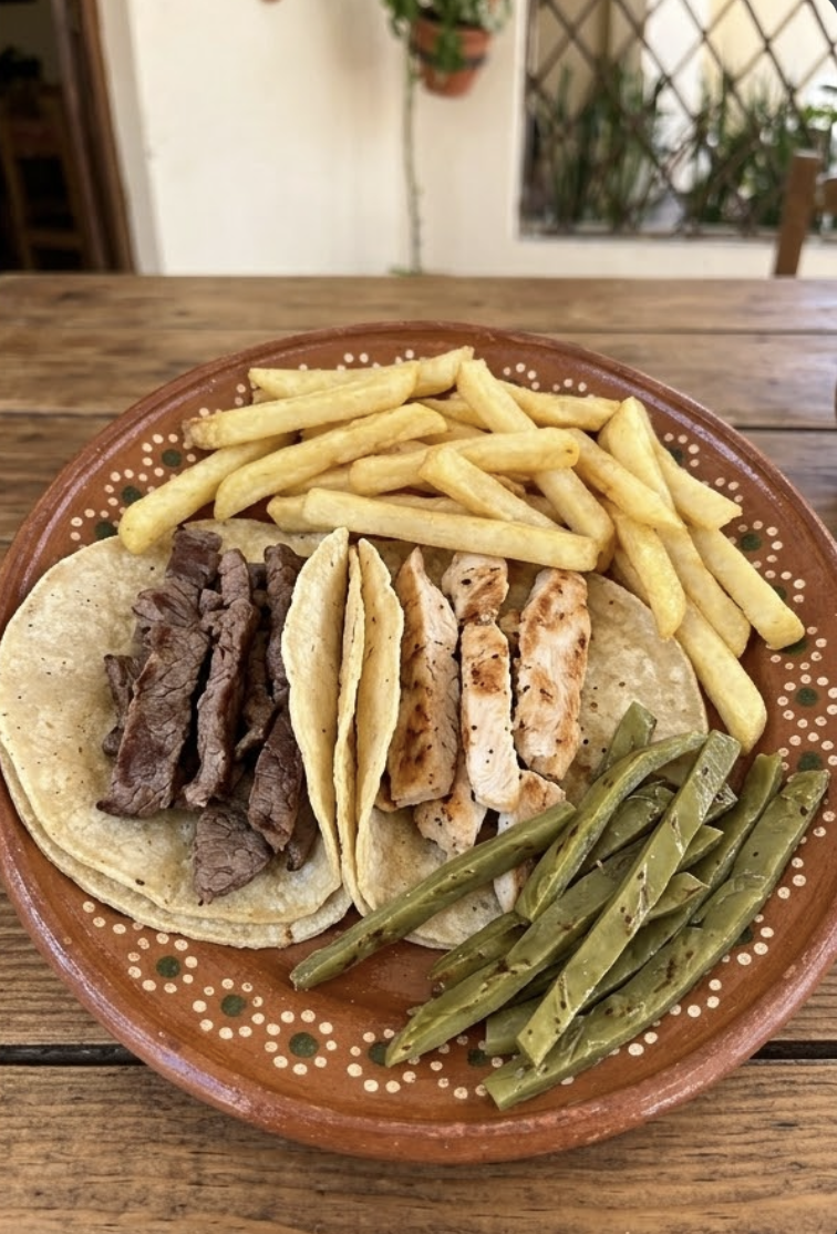 Tacos de El Sazón del Valle